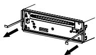 CLARION CZ202ER - Disassemble the unit - 1