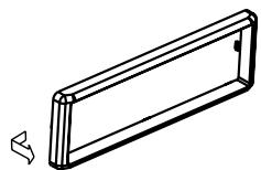 CLARION CZ301E - Disassemble trim ring - 2