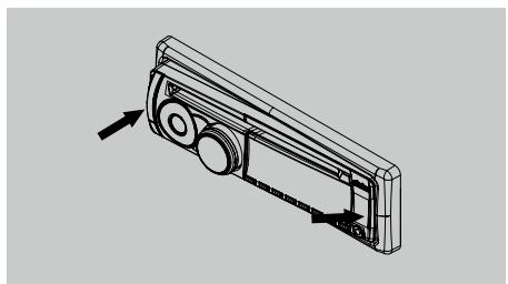 CLARION CZ301E - Attach the DCP - 1