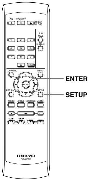 ONKYO DV-SP303 - Video Adjust menu - 1