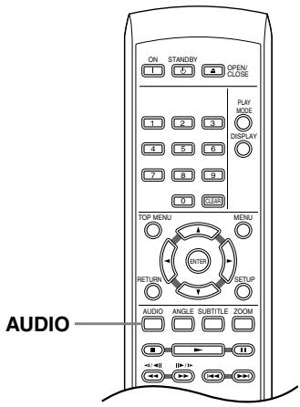 ONKYO DV-SP303 - Switching audio language/channel - 1