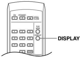 ONKYO DV-SP303E - Displaying disc information - 1