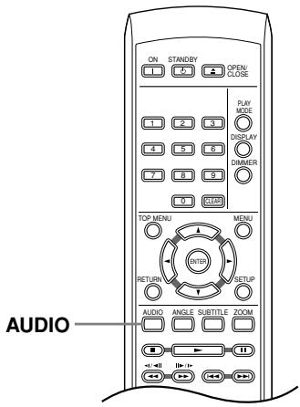ONKYO DV-SP402E - Switching audio language/channel - 1