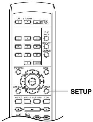 ONKYO DV-SP502E - Setting the language of this player's on-screen displays - 1