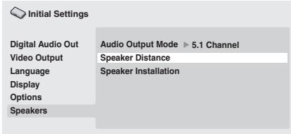 ONKYO DV-SP503E - Speaker Distance - 1