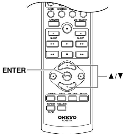ONKYO DV-SP504 - Remarque: - 1