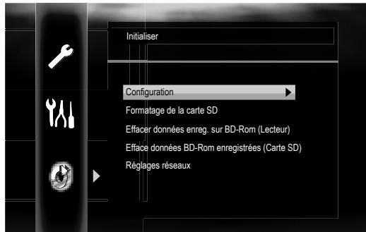 ONKYO DV-BD507 - Utilisez [ / ] pour sélectionner l'option de votre choix, puis appuyez sur [ENTER]. - 1