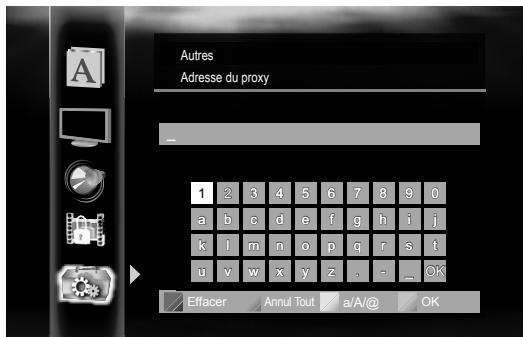 ONKYO DV-BD507 - -Réglage du proxy - 1