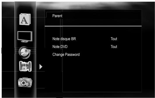 ONKYO DV-BD507 - Réglages des enceintes - 2