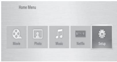 ONKYO BD-SP308 - Adjust the Setup Settings - 1
