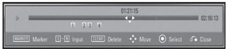 ONKYO BD-SP308 - ■ To delete a Marker - 1