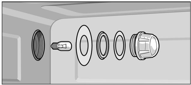 NEFF C47D42S0GB - Replacing the cooking compartment bulb - 2