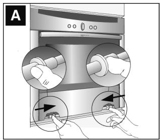NEFF C49C62N0 - Removing the appliance door - 1