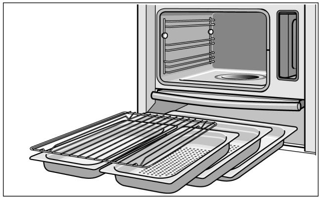 NEFF C49C62N0 - Cooking container, solid, GN ^2/_3 , 28 mm deep (baking tray) - 1