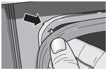 NEFF B1664A0 - Replacing the oven door seat - 1