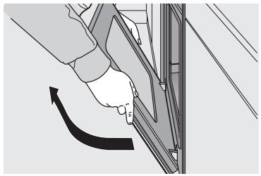 NEFF B1664A0 - Removing the oven door - 1