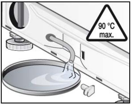 NEFF V6540X0EU - Draining the water - 1