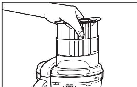 KITCHENAID 5KFP1644EER,  ARTISAN 5KFP1644EER,  ARTISAN 5KFP1644EMS - Attaching the lid and safety lock - 2