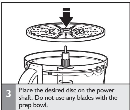 KITCHENAID 5KFP1644EER,  ARTISAN 5KFP1644EER,  ARTISAN 5KFP1644EMS - Installing/removing the prep bowl - 3