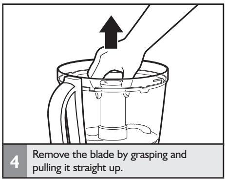 KITCHENAID 5KFP1644EER,  ARTISAN 5KFP1644EER,  ARTISAN 5KFP1644EMS - Installing/removing the multipurpose blade - 5