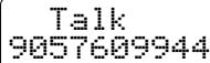 SANYO CLT-2420 - Press TALK/END. - 1