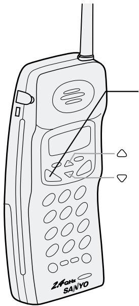 SANYO CLT-2420 - Receiving a call - 1