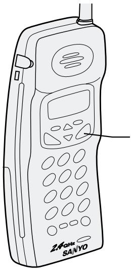 SANYO CLT-2420 - Using Caller ID on Call Waiting service - 1