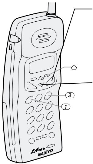 SANYO CLT-2420 - Viewing the Caller ID list - 1