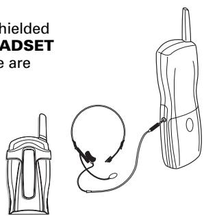 SANYO CLT-9925 - HEADSET JACK AND BELT CLIP - 1