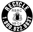 SANYO CLT-9930 - RECYCLING NICKEL-CADMIUM BATTERIES - 1