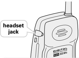 SANYO CLT-9930 - Headset installation - 1
