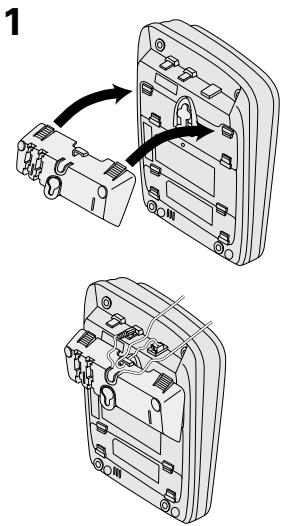 SANYO CLT-9930 - ▼ Connect the base unit - 1