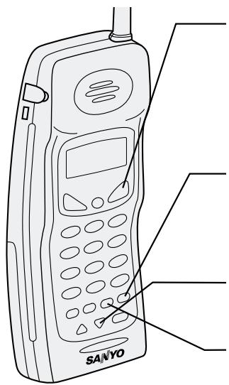SANYO CLT-9960 - Deleting a Caller ID entry - 1