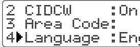 SANYO CLT-9960 - CALLER ID FEATURES - 3