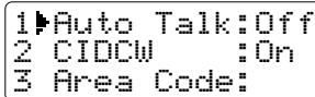 SANYO CLT-9960 - CALLER ID FEATURES - 2