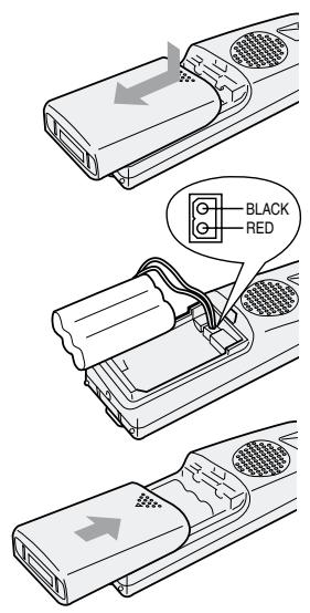 SANYO CLT-9960 - Preparing the battery pack - 1