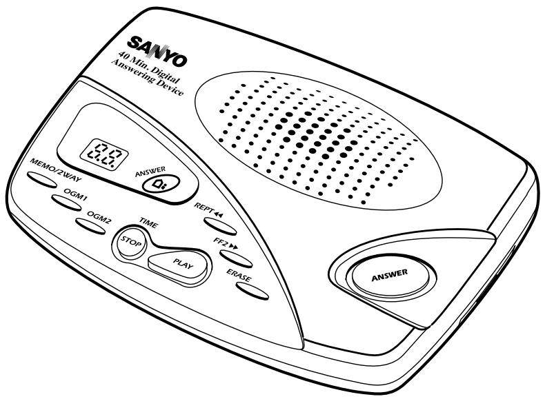 SANYO DAS-202 - INSTRUCTION MANUAL - 1