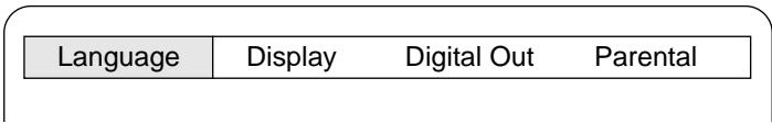 SANYO DVDSL33 - Setting Parental - 1