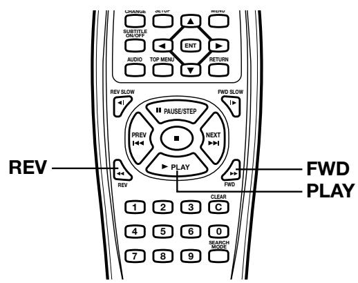SANYO DVDSL33 - Fast reverse playback - 1