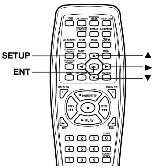 SANYO DVDSL33 - Setting Display - 2