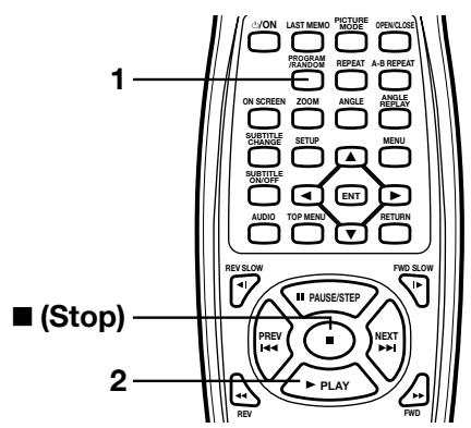 SANYO DVDSL33 - Programming procedure - 1