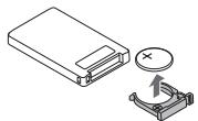 SANYO VPC-HD1000 - ② Remove the battery. - 1