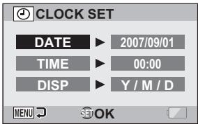 SANYO VPC-HD1000 - Turn on the camera (page 40), and press the SET button. - 1