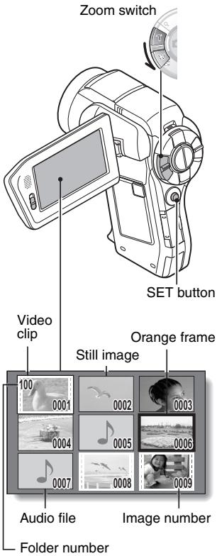 SANYO VPC-HD1000 - 9-image display playback - 1