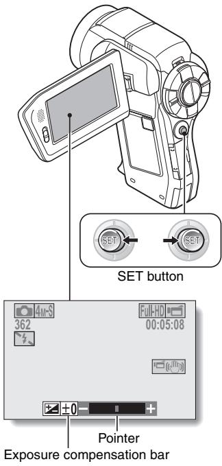 SANYO VPC-HD1000 - EXPOSURE COMPENSATION - 1