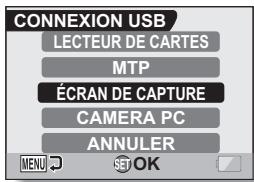 SANYO XACTI VPC-HD2GX - Réglage du mode d'écran de capture - 2