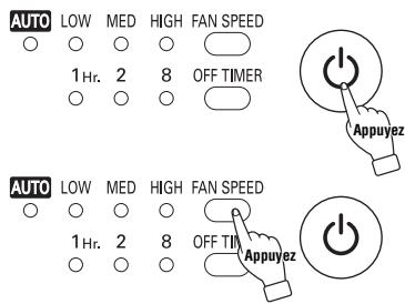 SANYO ABC-VW24A - Appuyez sur l'interrupteur d'alimentation. - 1