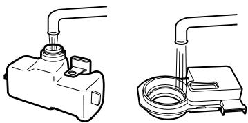 SANYO ABC-VW24A - Lave el tanque y la cubierta del agua electrolizada con agua. - 1