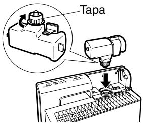SANYO ABC-VW24A - Cierre la tapa del tanque y vuelva a colocar. - 1