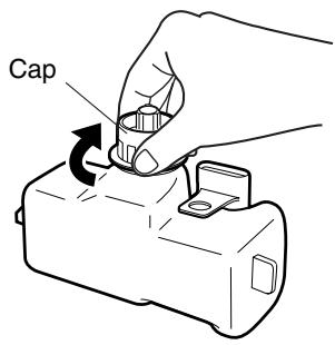 SANYO ABC-VW24A - Tighten the cap of the tank. - Confirm that the cap is on secure - 1